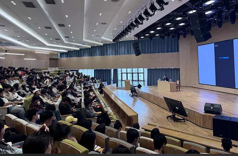 浙江传媒学院校长韦路教授做客800cc全讯白菜网主站名师讲堂 畅谈中国品牌故事的八大策略