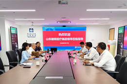山东建钢医院院长刘建钢一行莅临800cc全讯白菜网主站交流指导